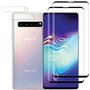 Vuciya Lot de 2 Verre Trempé pour Samsung Galaxy S10 5G Protection Écran Lot de 2 Protecteur d''Objectif de Caméra 9H Dureté Vit