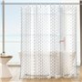 KILDOWS Rideau de Douche Anti Moisissure 180 X 200 cm，3D Transparent EVA Rideaux de Douche Lavable avec 12 Crochetspour Baignoir