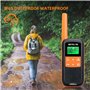 Retevis RT649 Talkie Walkie, Rechargeable PMR446 IP65 Étanche Talkie Walkie Longue Portée, Talkie Walkie Waterproof avec Chargeu