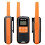Retevis RT649 Talkie Walkie, Rechargeable PMR446 IP65 Étanche Talkie Walkie Longue Portée, Talkie Walkie Waterproof avec Chargeu