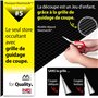 Store occultant 100% MaximoLife® Ultimate | s'adapte à Toutes Les Tailles/Formes de fenêtres | Coupe Facile grâce à la Grille de