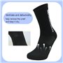 6 Paires Chaussette Antidérapante Foot Kit, Chaussettes de Football Homme Femme, Chaussettes Antiderapantes Sport pour Football 