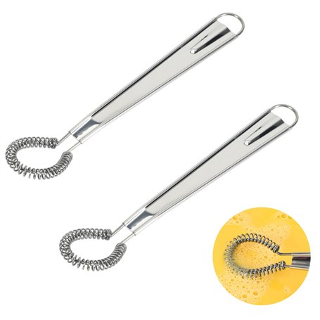 4 Pièces Mini Fouet Cuisine Acier Inoxydable - Mini Fouet Cuisine