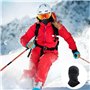 SEFIRST Cagoule Moto Polaire Balaclava Hiver, Masque De Ski, Coupe-Vent Cagoule Multifonction, Chaud ＆ Couvre-Visage Respirant p