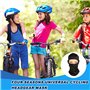 SEFIRST 5 Pcs Cagoule Enfants, Masque de Ski, Cagoule Moto Balaclava Hiver Tour de Cou Enfants Coupe, Protection UV, Charpe de C