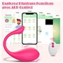 Vibromasseurs Feminin Sex Toys pour Femme, Sex Toýs Femme Oeuf Vibrant à Distance Bullet Vibromasseur avec APP, Gode Femme Sex 