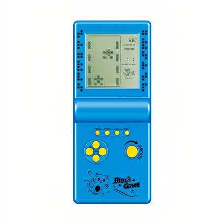 CZT Console de Jeu Cubique Grand écran 999 en 1 Bloc de Jeu Rétro Console Portable Jeux de Briques électroniques de Poche Jouets