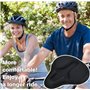 Vélo Gel Housse de siège Coussin de Siège de Vélo d'exercice Grande Taille C