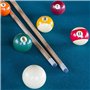 Lahviuu Embout Queue de Billard,50 Pcs Queue de Billard Embout Canne de Billard,Pool Cue Conseils,Pointes de Rechange Billard,Bl