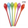 Xrten 12 pcs Jeu de Course de Relais œuf et Cuillère pour Les Fêtes Anniversaires Sorties en Famille (Couleur Assortie)