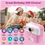 Appareil Photo Enfant Cadeau pour Filles de 4-12 Ans avec Papier d'impression & Carte 32G