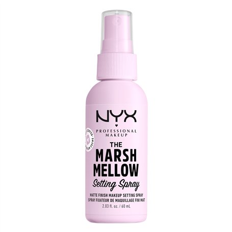 NYX Professional Makeup Spray Fixateur de Maquillage Matifiant Anti Brillance Marshmellow
