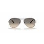 Ray-Ban Lunettes de Soleil AVIATOR LARGE METAL RB 3025 Silver/Light Grey Shaded 58/14/135 unisexe