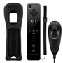 CaaWoo Manette de Wii et Wii U de Jeux Motion Plus Accélérateur de Jeux Télécommande Elégents pour Multijoueurs avec Housse de P