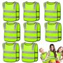 Vegena 8 Pcs Gilet de Sécurité pour Enfants