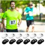 BYZESTY 12 Pièces Aimants pour Dossards De Course, Aimants Dorsaux Running, Clips Magnétiques pour Fixer Le Dossard De Marathon,