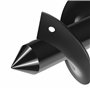 WORKPRO Mèche Jardin Tarière Ø 80 et Ø 40 mm 2 Pièces, Forets de Jardin en Spirale, Outil de Plantation Pratique pour Faire Rapi