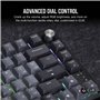 Corsair K65 Plus Wireless Clavier de Jeu mécanique remplaçable à Chaud 75% RGB - Interrupteurs linéaires MLX Red pré-lubrifiés -