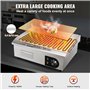 VEVOR Plancha Électrique 54x30 cm 3 kW Plaque à Snacker Électrique Commerciale Plaque de Cuisson en Fer Antiadhésive Température