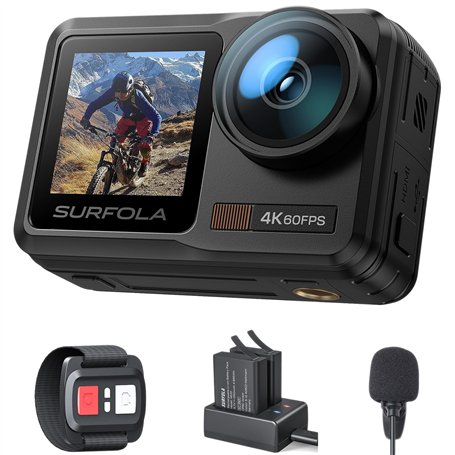 Surfola Caméra Sport SF630 4K 60FPS
