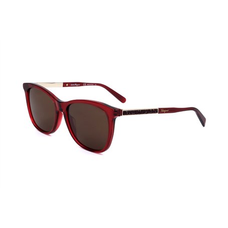 Salvatore Ferragamo SF888SR 35704 613 Crystal Red Sole Women's Acetate