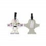 Disney Toy Story VT700654L.NX Lot de 2 étiquettes à Bagages Motif Buzz & Rex Vert/Blanc/Violet