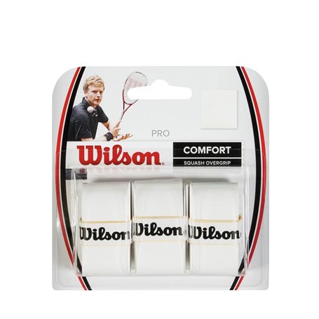 WILSON Pro OVERGRIP Squash WH Adulte Unisexe