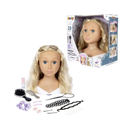 Smoby Mijn Beauty Kappop Blond met Accessoires