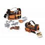 Smoby - Black+Decker - Caisse à Outils Tissu - Jouet Bricolage Enfant - 4 Outils et Accessoires Divers - A Partir de 3 Ans