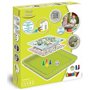 Smoby - Set Tiroir Jeux - Accessoire de Maison Smoby - pour Table Pique-Nique - 4 Jeux - Pions et Dé Inclus - 810913 Vert