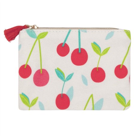 Draeger Paris - Porte-Monnaie Imprimé Cerises