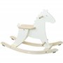 Vilac - Hudada - Cheval à Bascule - Jouet en Bois Durable - Label EPV & Savoir Faire du Jura - Arceau de sécurité - Repose Pied 