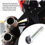 Silencieux D'échappement De Moto Universel 48mm Réglable DB Silencieux Modifié Bouche Ronde Noyau Tuning Tube Son Tueur