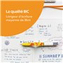 BIC 4 Couleurs Velours - Stylos-Bille Pointe Moyenne (1,00 mm) - Thème Vie Marine - 3 Motifs Assortis, Pack de 6, 517321