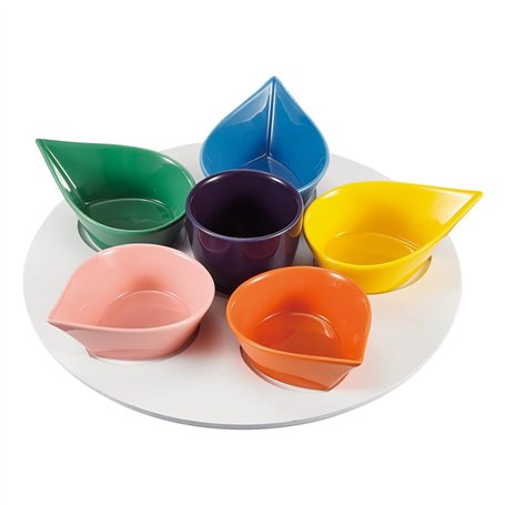 Table Passion - Service apéritif Aura 7 pièces 34 cm