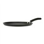 Sitram 714599 Crépière Aluminium pressé Noir Ø 28 cm - Revêtement anti-adhésif Whitford Xylan 2 couches sans PFOA - manche therm