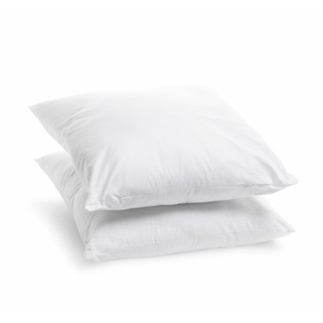 Bleu Câlin Lot de 2 Oreillers Volume Blancs