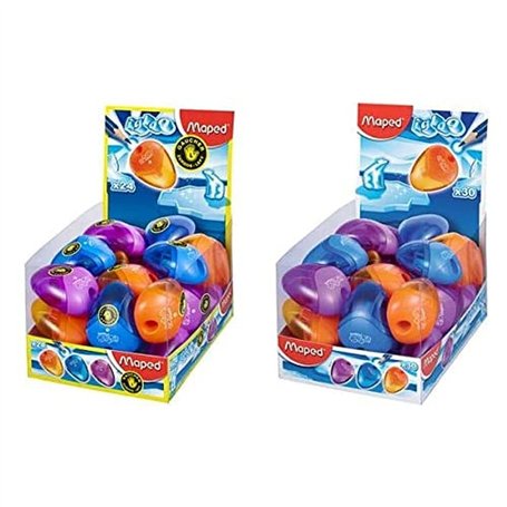 Maped 32211 Igloo Taille-Crayon un seul unité -assorti pour gaucher