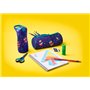 Maped - Taille-Crayons Gomme Duo Pixel Party - 2 en 1 - Taille-Crayons 2 Trous + Gomme, Sans PVC ni Phtalate - Avec Recharge Gom