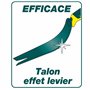 Outil de Jardinage Ergonomique pour Élimination des Mauvaises Herbes
