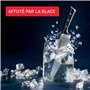 Tefal Ice Force Ensemble 8 pièces Bloc couteaux de cuisine + 6 couteaux + Ciseaux, Lame acier inoxydable allemand, Garantie 10 a