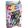 Lansay - BLOPENS - Metallic - Kit Créatif de Dessins et Coloriages pour Enfants dès 5 Ans - Set Complet avec Feutres à Souffler,