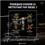 Nettoyant FAP DPF 375mL SNQR Ultra efficace – Sans Démontage – Additif Diesel Haute Performance – Décrasse, Régénère et Protège 