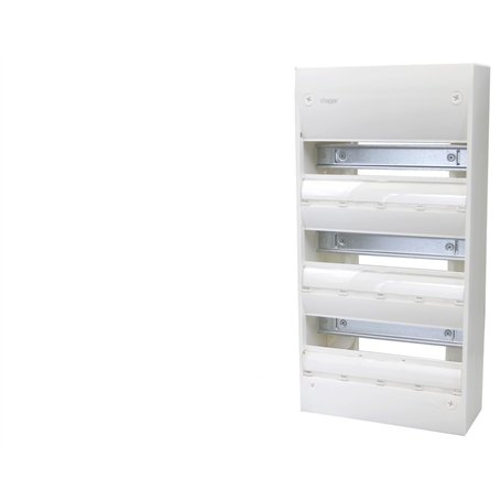 coffret hager gamma 3 x 13 modules à poser en saillie
