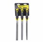 Stanley 022464 File Set includes 1/2 Round/ Flat/ 3 Square (3 Pieces)