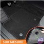 DBS - Tapis de Voiture - sur Mesure pour 308/308SW (2013-2021) - avec Clips de Fixation - Tapis de Sol antidérapant pour Automob