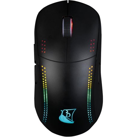 Konix Drakkar Souris Gaming sans Fil ambidextre Asgard pour PC - Batterie 600 mAh - Récepteur 2