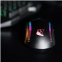 Konix Drakkar Souris Gaming sans Fil ambidextre Asgard pour PC - Batterie 600 mAh - Récepteur 2,4 GHz - Rétroéclairage LED - Noi