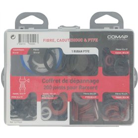 COMAP Coffret 200 Joints d'étanchéité fibres