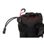 ZEFAL Z Adventure Pouch Bag - Sacoche Guidon Vélo - Sac Velo Extensible Bikepacking - Porte-Bidon Guidon Vélo -Noir, 1.1l